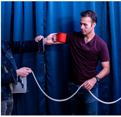 MUG ON ROPE by Giancarlo Bernini