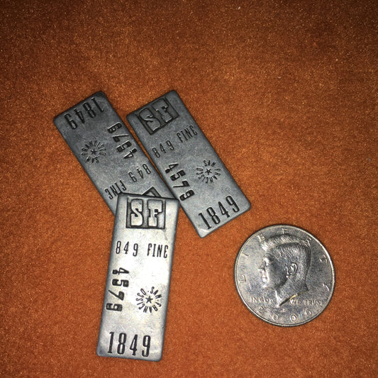 Pewter Bars-1849