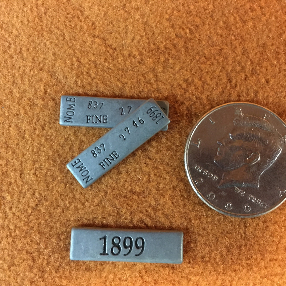 Pewter Bars-1899