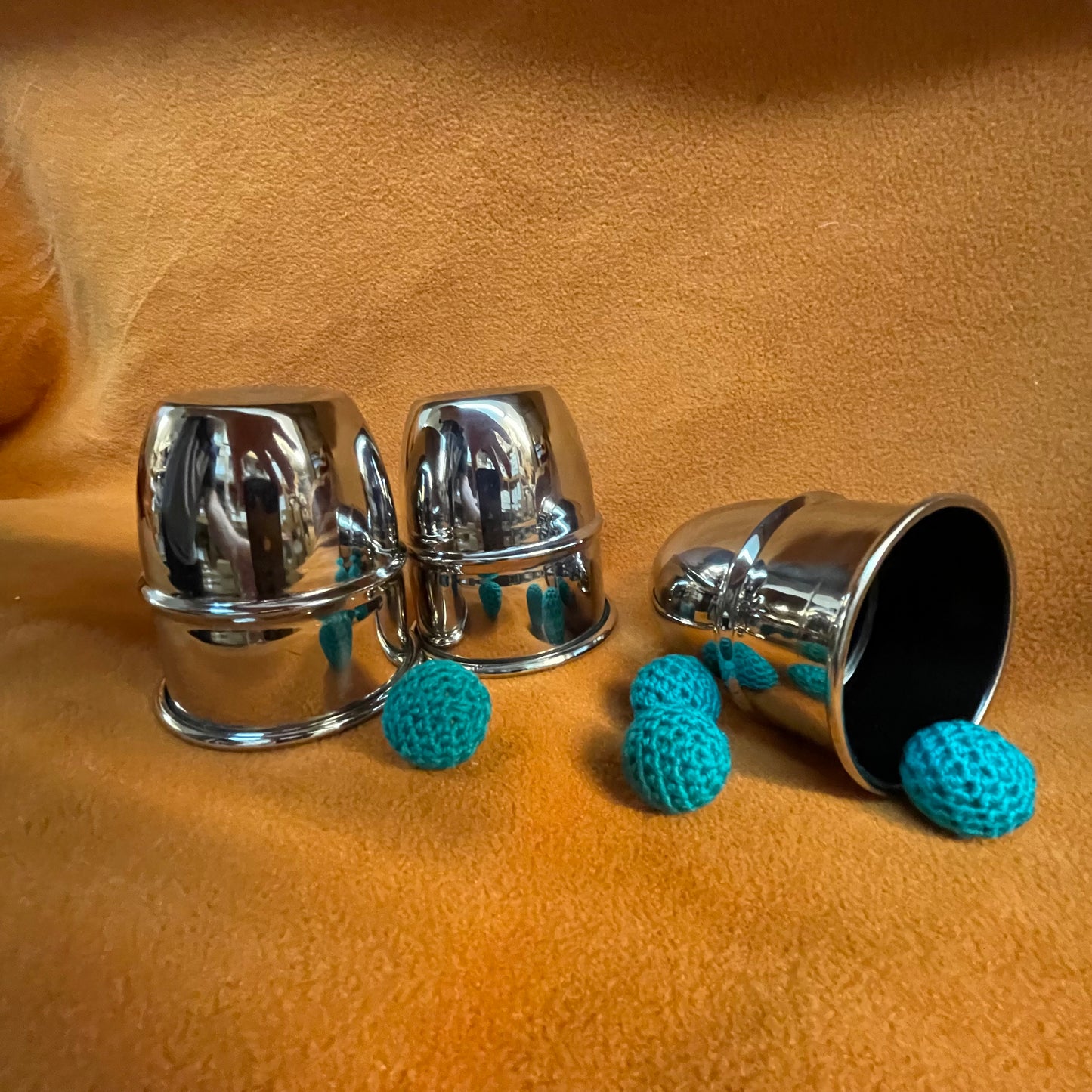 Cups and Balls-Chrome