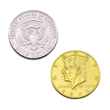 Half Dollar-Gold-Silver