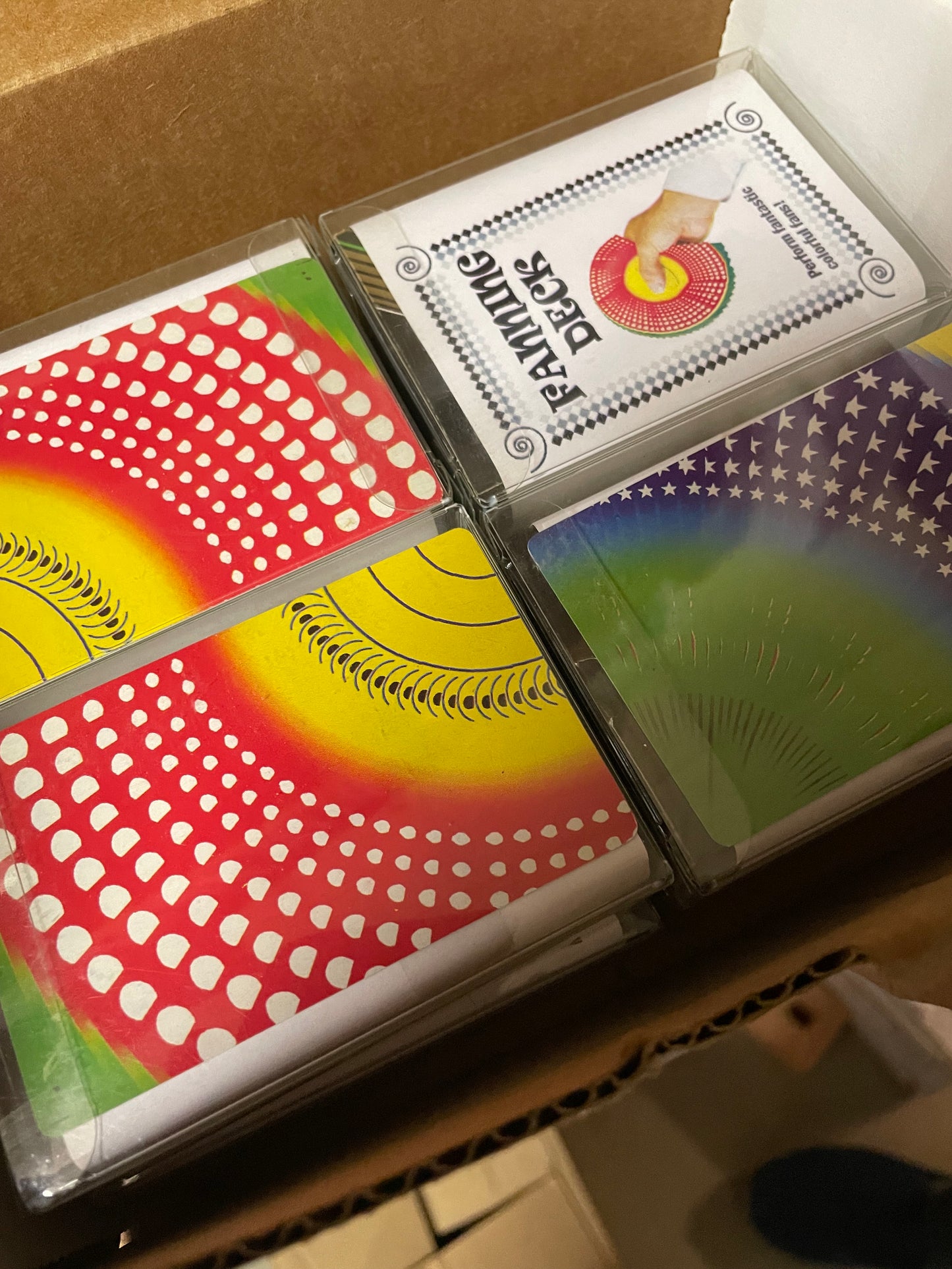 Fanning Deck Four Color