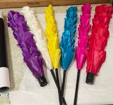Color Changing Feather Sticks Color Changing Plums