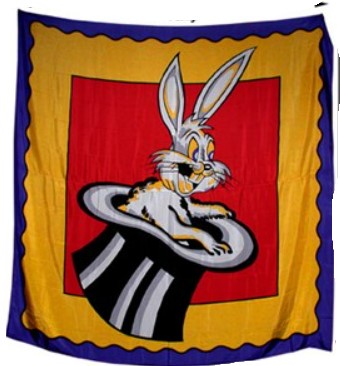 Rabbit in Hat Silk 36”