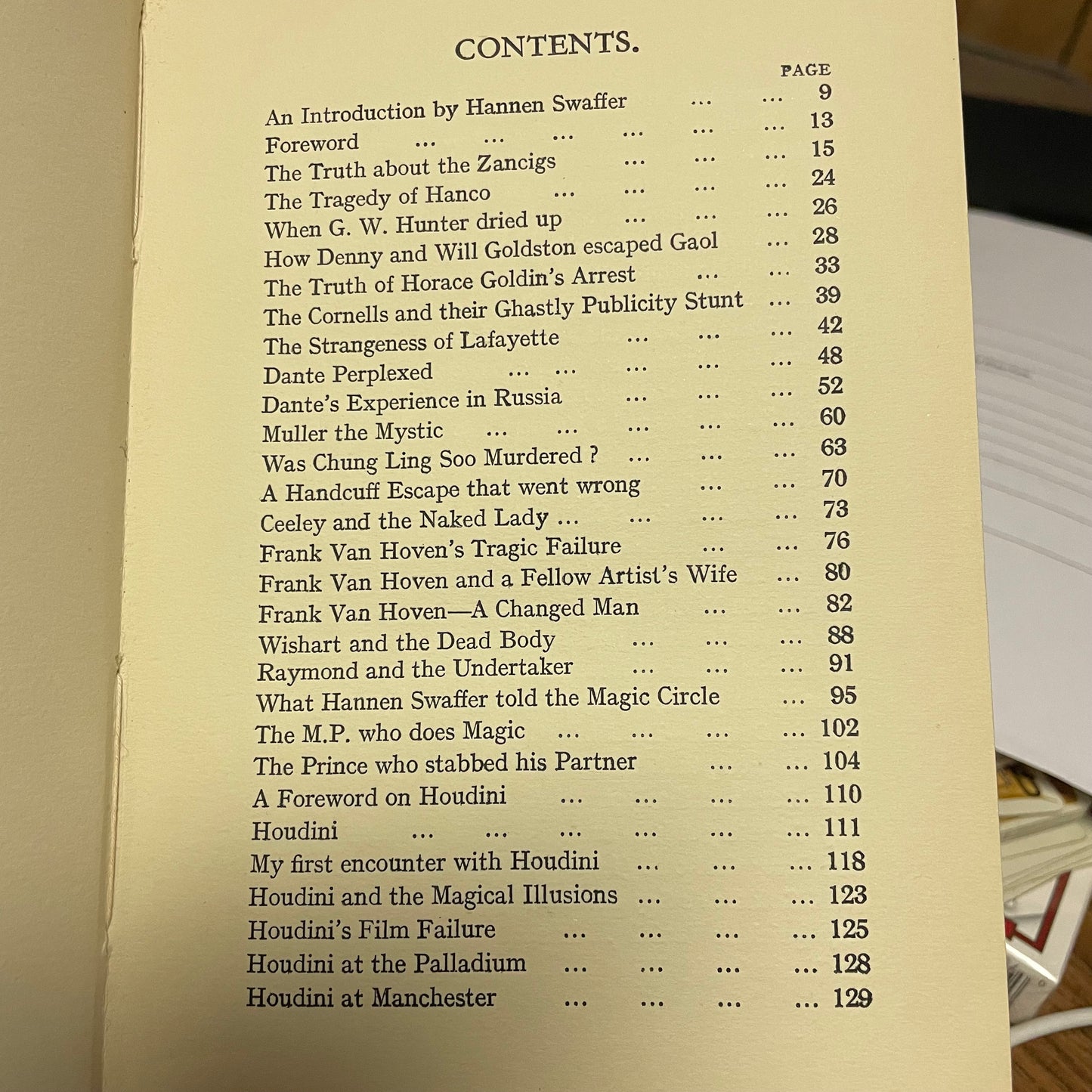 Sensational Tales of Mystery Men by Goldston