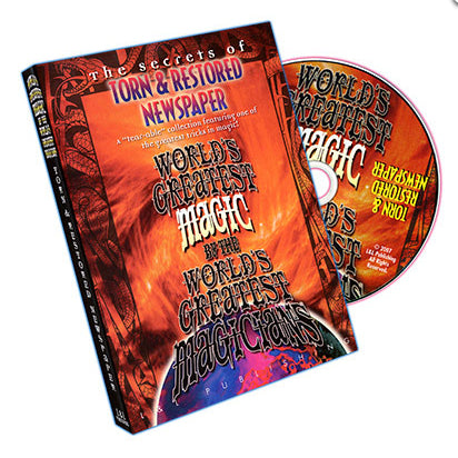 Torn and Restored Newspaper-DVD