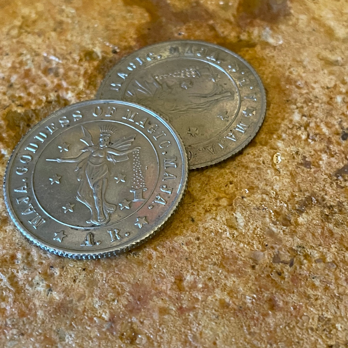 Palming Coin by A Rotterberg