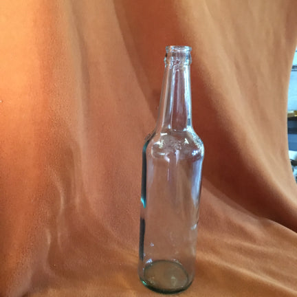 Exploding Clear Glass Bottle-set of 3 large