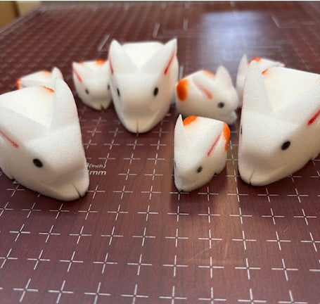 3D Bunnies by Gosh