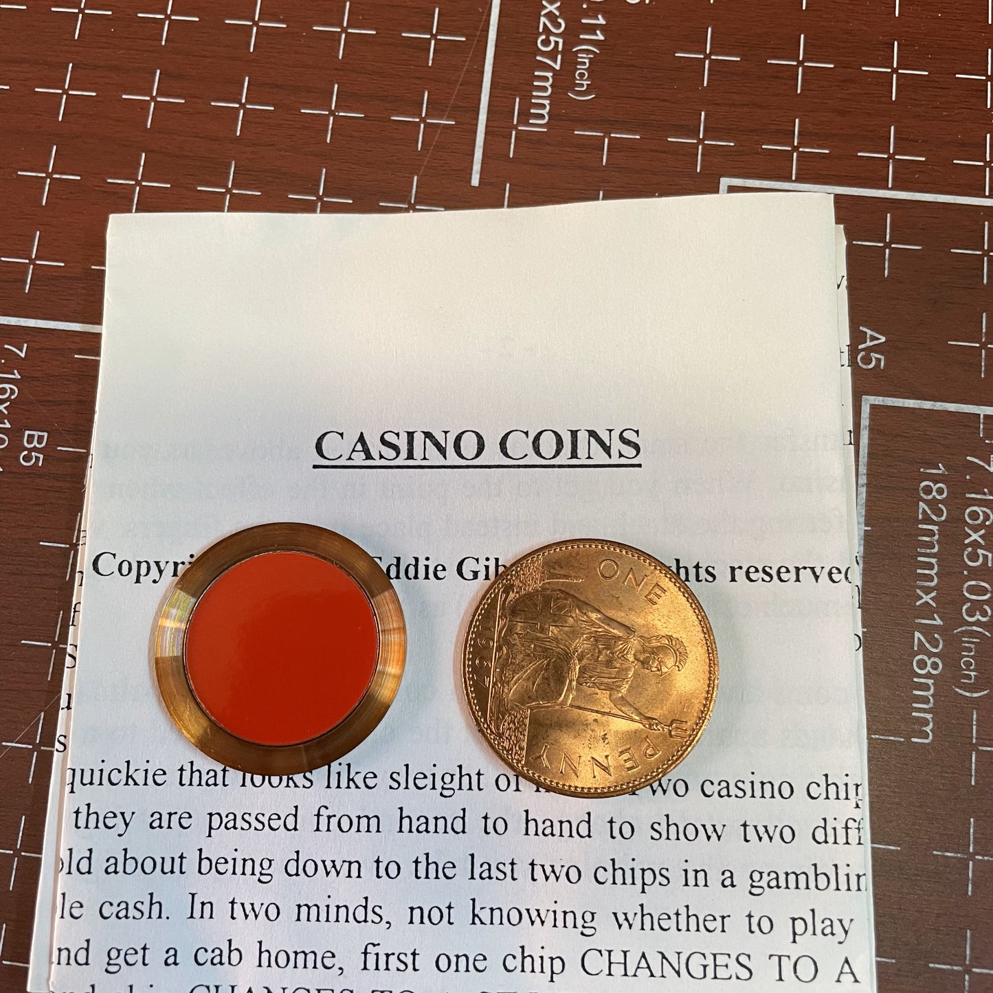 Casino Coins by Eddie Gibson