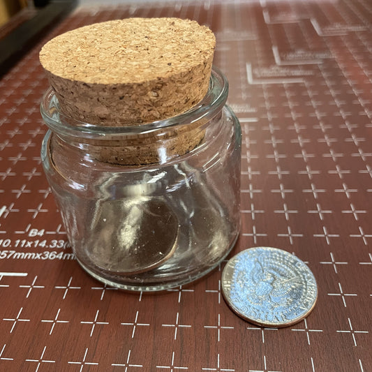 Corked Coin In Bottle