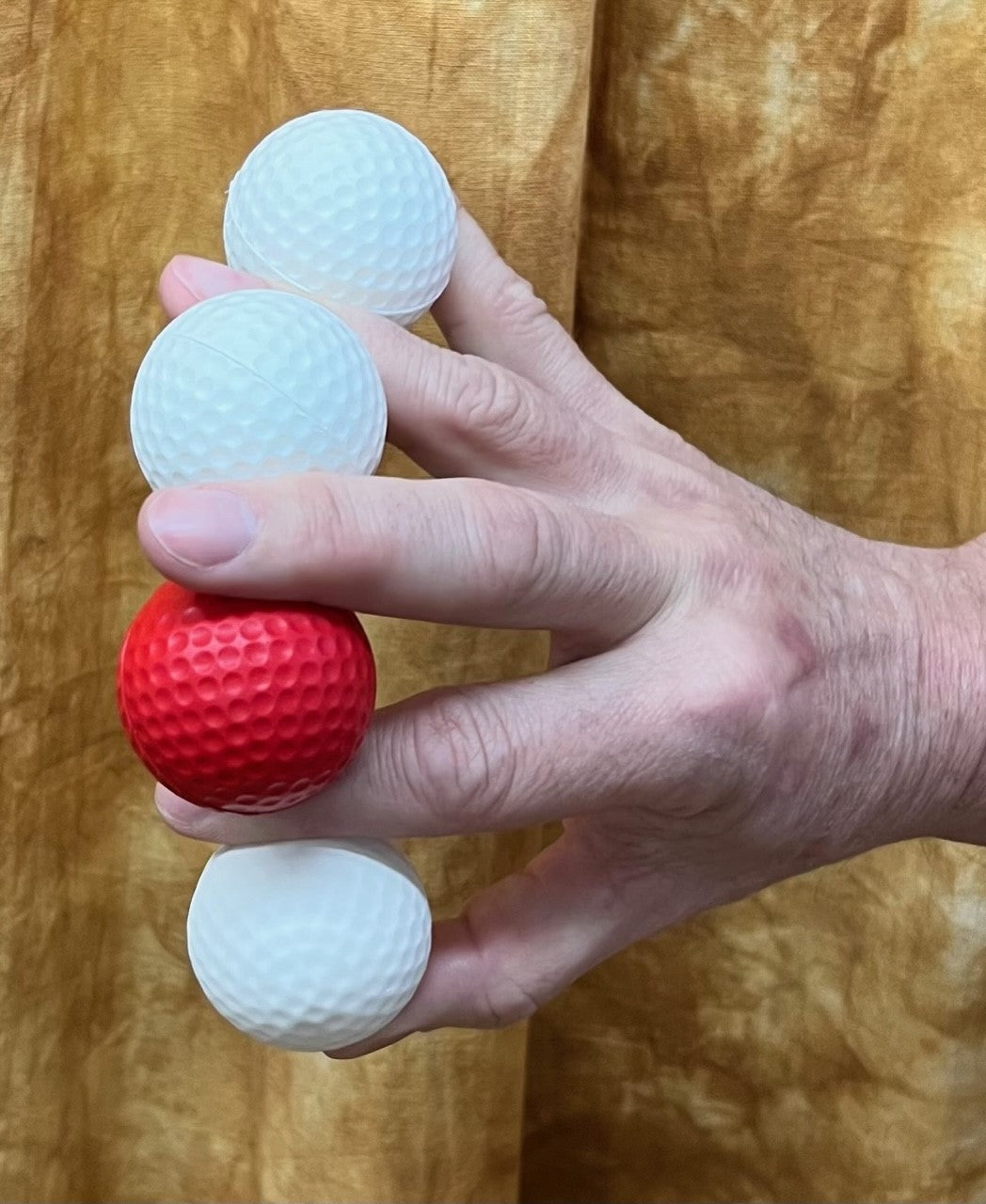 Multiplying Golf Balls by Viking ala Billiard Balls