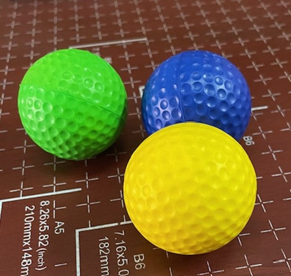 Multiplying Golf Balls by Viking ala Billiard Balls