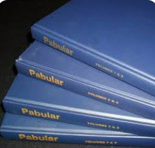 Pabular Volumes 1-2-3-4 volume set