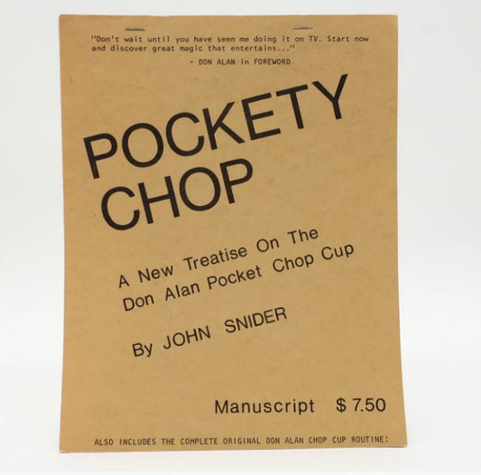 Pockety Chop by John Snider