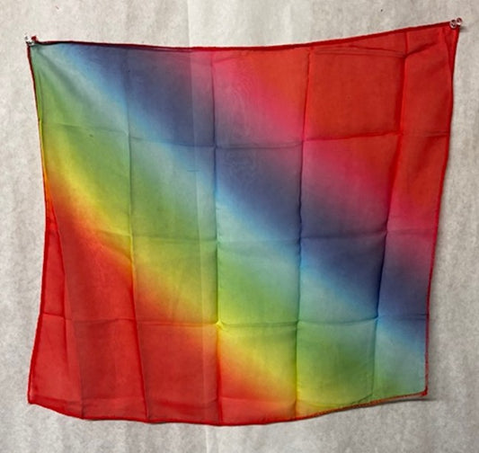 Rainbow Silk Hank