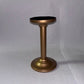 Silk Producing Pedestal and Glass