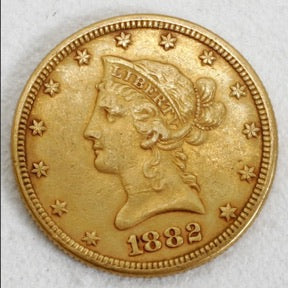 Jumbo Coin-3" $20 Dollar Gold-1882