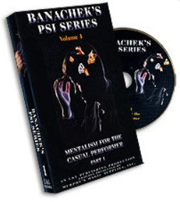 Banachek’s PSI Series Vol. 1 Mentalism for the Casual Performer Part 1-DVD