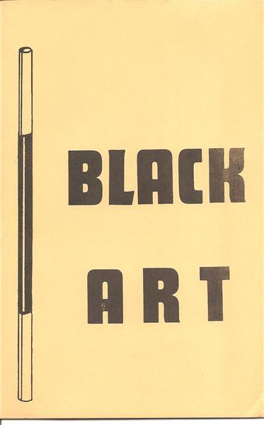 Black Art Booklet by Ireland