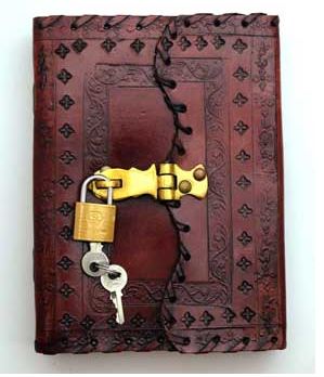 Book of Shadows with lock