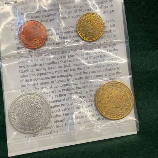 Confederate Coin Set
