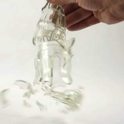 Exploding Glass Coke Bottle-set of 3