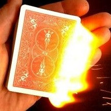Flash Playing Card red back