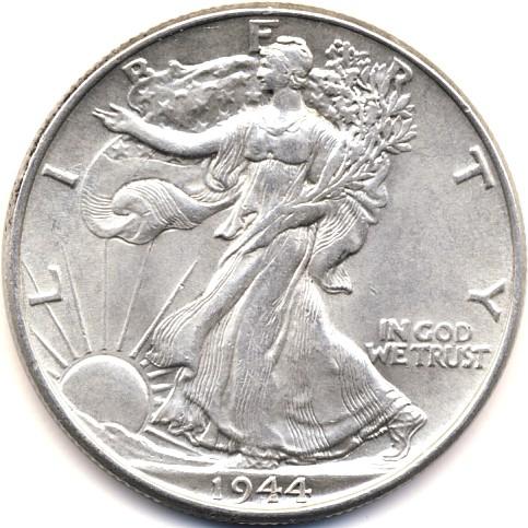 Flipper Coin Walking Liberty 1944