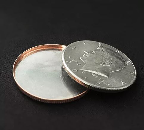 Expanded Shell Half Dollar- metal shim