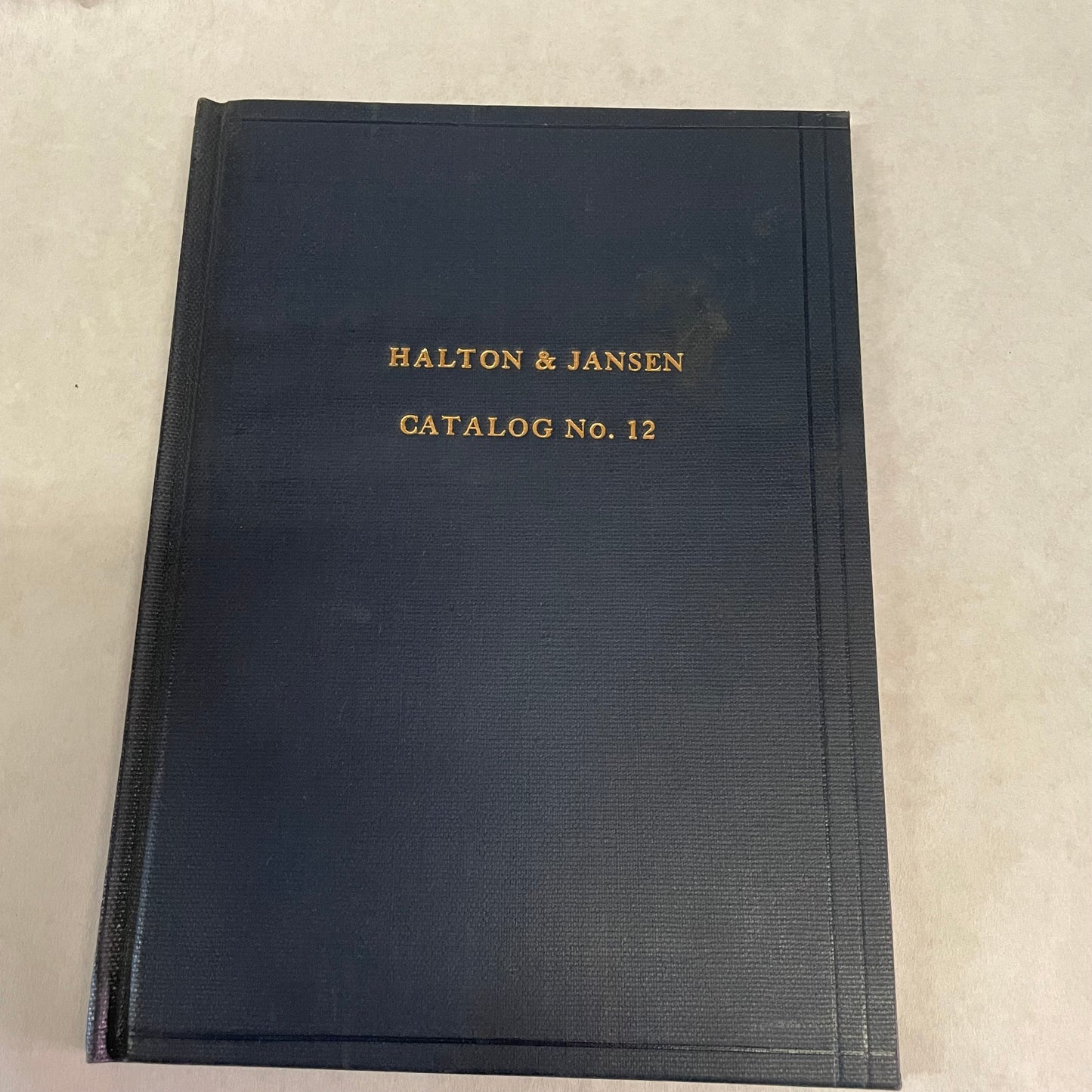 Halton and Jansen Magic Catalog #12