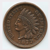 Jumbo Coin-3" Indian Head Penny