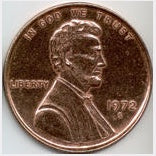 Jumbo Coin-3" Lincoln Penny