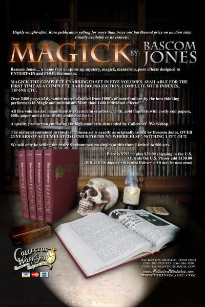 MAGICK-Bascom Jones