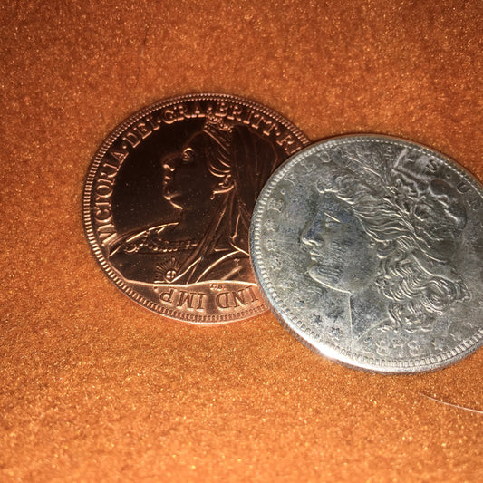 Scotch and Soda Queen Victoria/Morgan Coin set