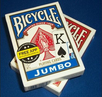 Bicycle Cartes de Magicien Stripper Deck Rouge/Bleu