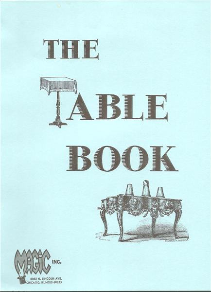 The Table Book 1