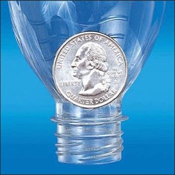 Coin In Bottle-quarter