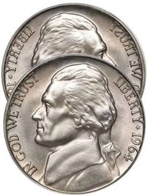 Double sided Coin Double-head-nickel