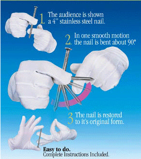 Kinetic Nail-Bending Nail